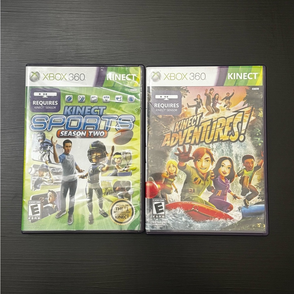 360 Kinect Sports and Adventures Game Bundle